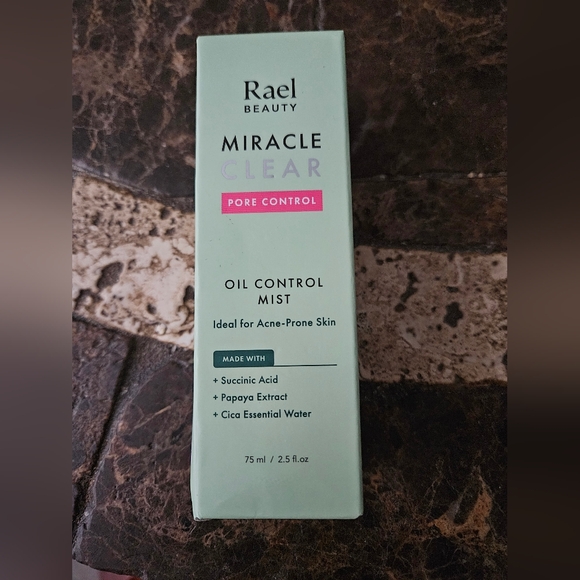 Rael Face Mist, Miracle Clear Oil Control Mist 2.5 oz NEW IN BOX - Picture 2 of 5
